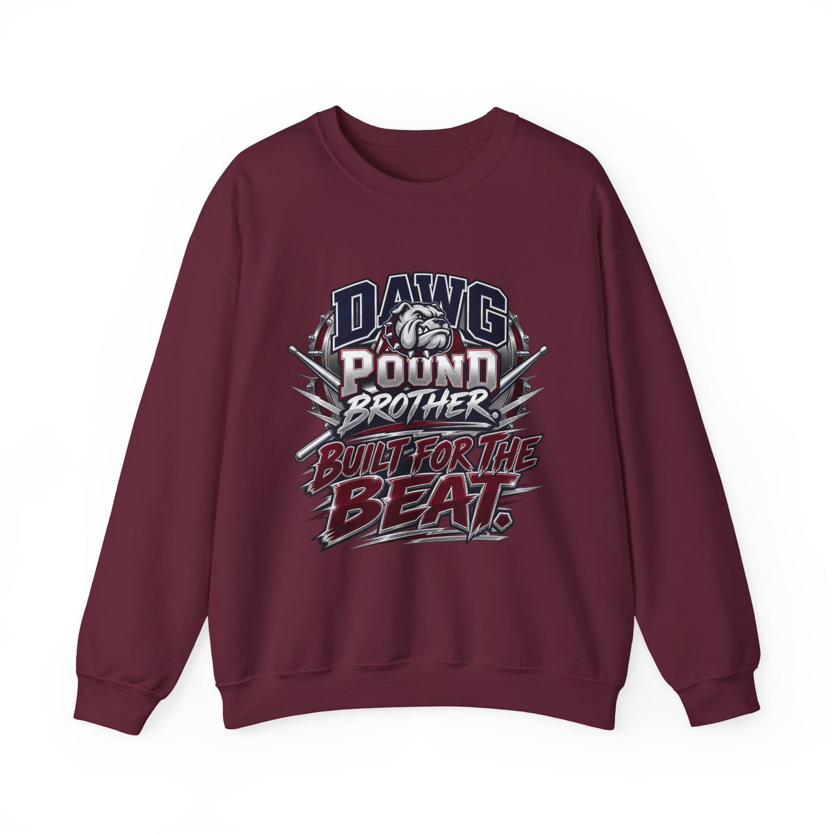 Dawg Pound Brother Crewneck Sweatshirt – Built for the Beat Graphic