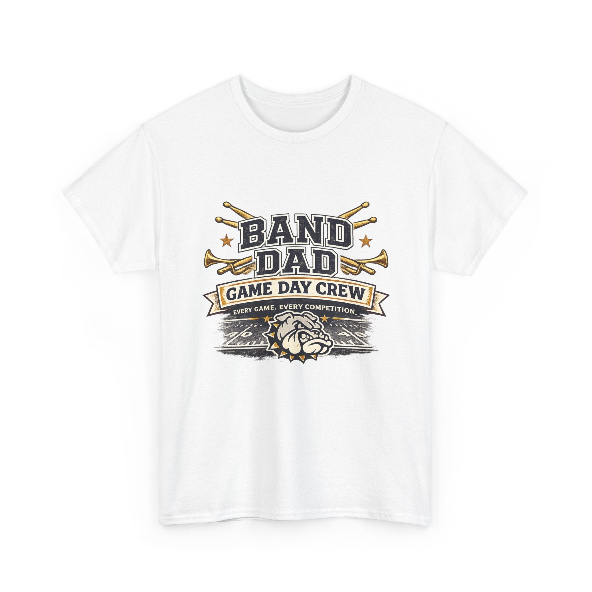 Band Dad T-Shirt – "Game Day Crew" Marching Band Support Tee