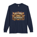 All Gas No Brakes Long Sleeve Tee — Vintage Motorcycle Racing Shirt