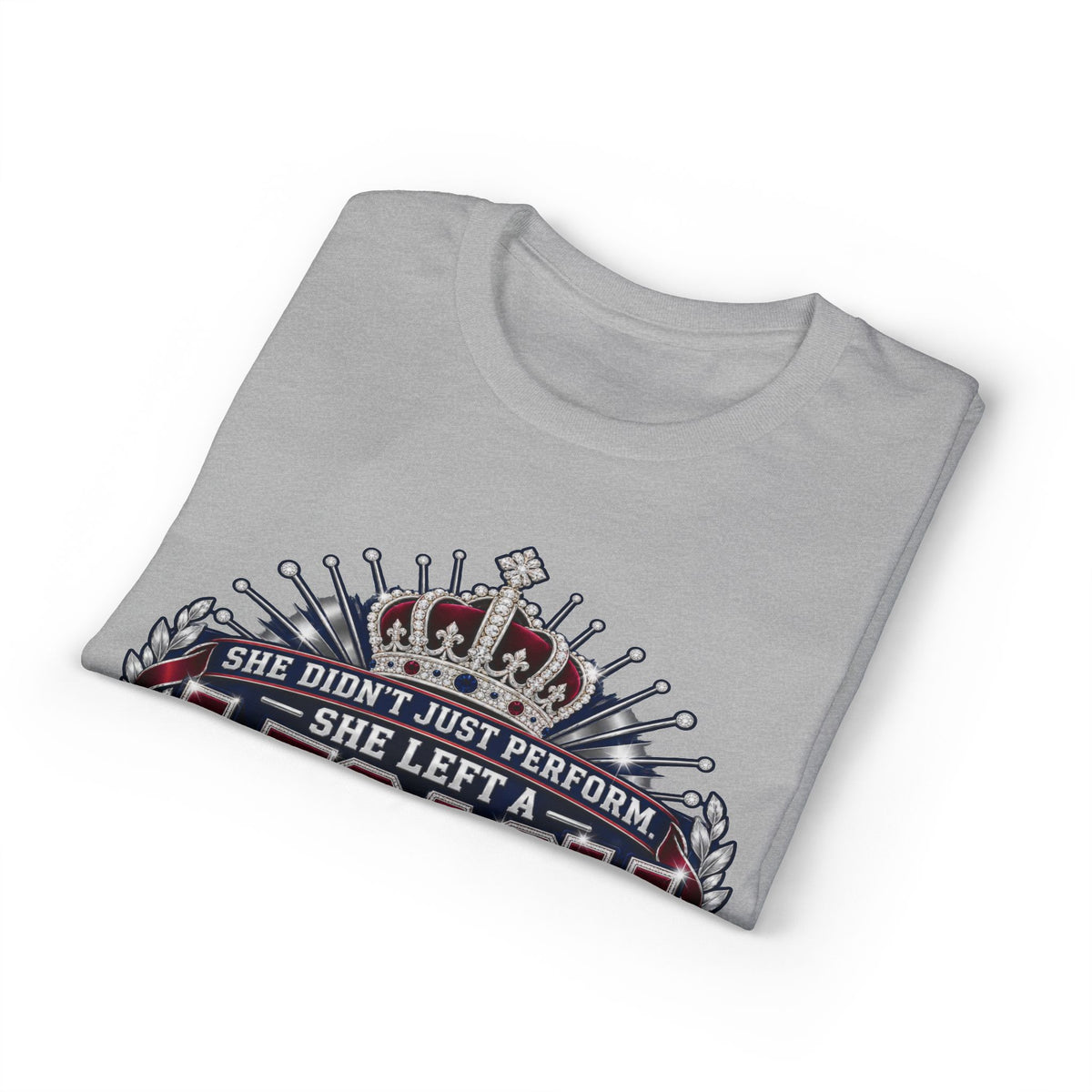 Senior 2027 'She Left a Legacy' Royal Sweetheart T-Shirt