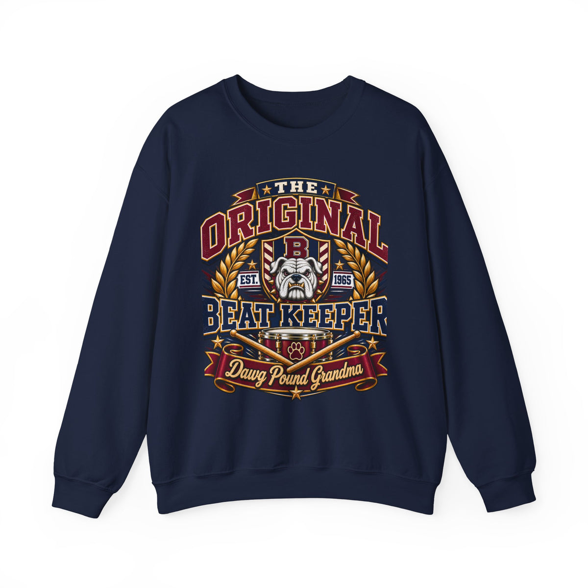 Original Beat Keeper Sweatshirt — Dawg Pound Grandma Retro Football Crewneck