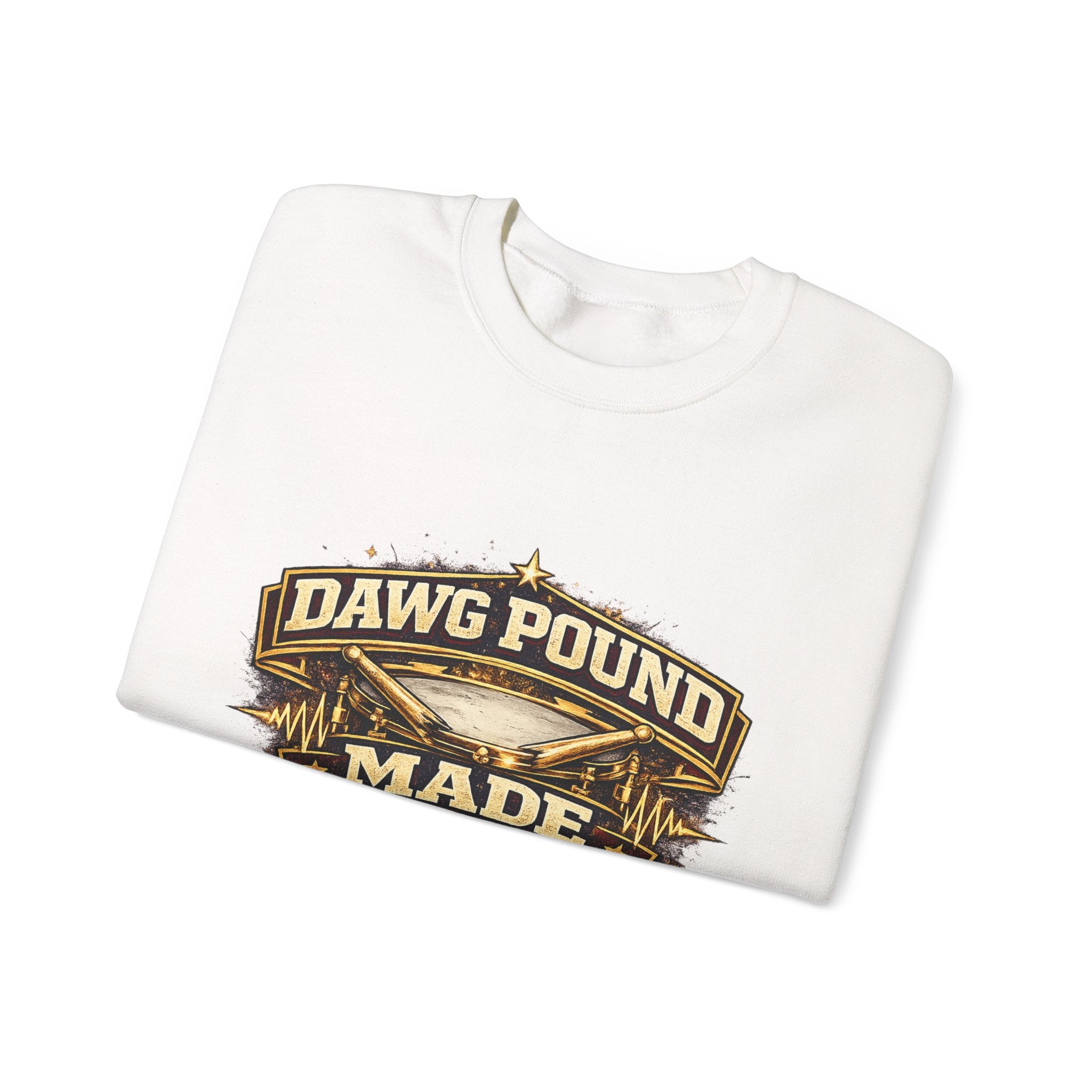 Dawg Pound Made Sweatshirt — Vintage Football Fan Crewneck