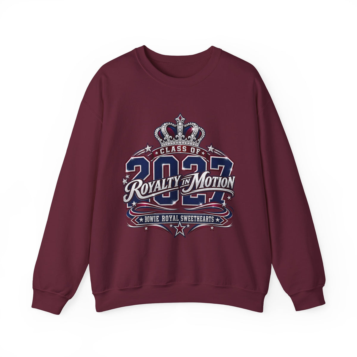 Class of 2027 'Royalty in Motion' Crewneck Sweatshirt