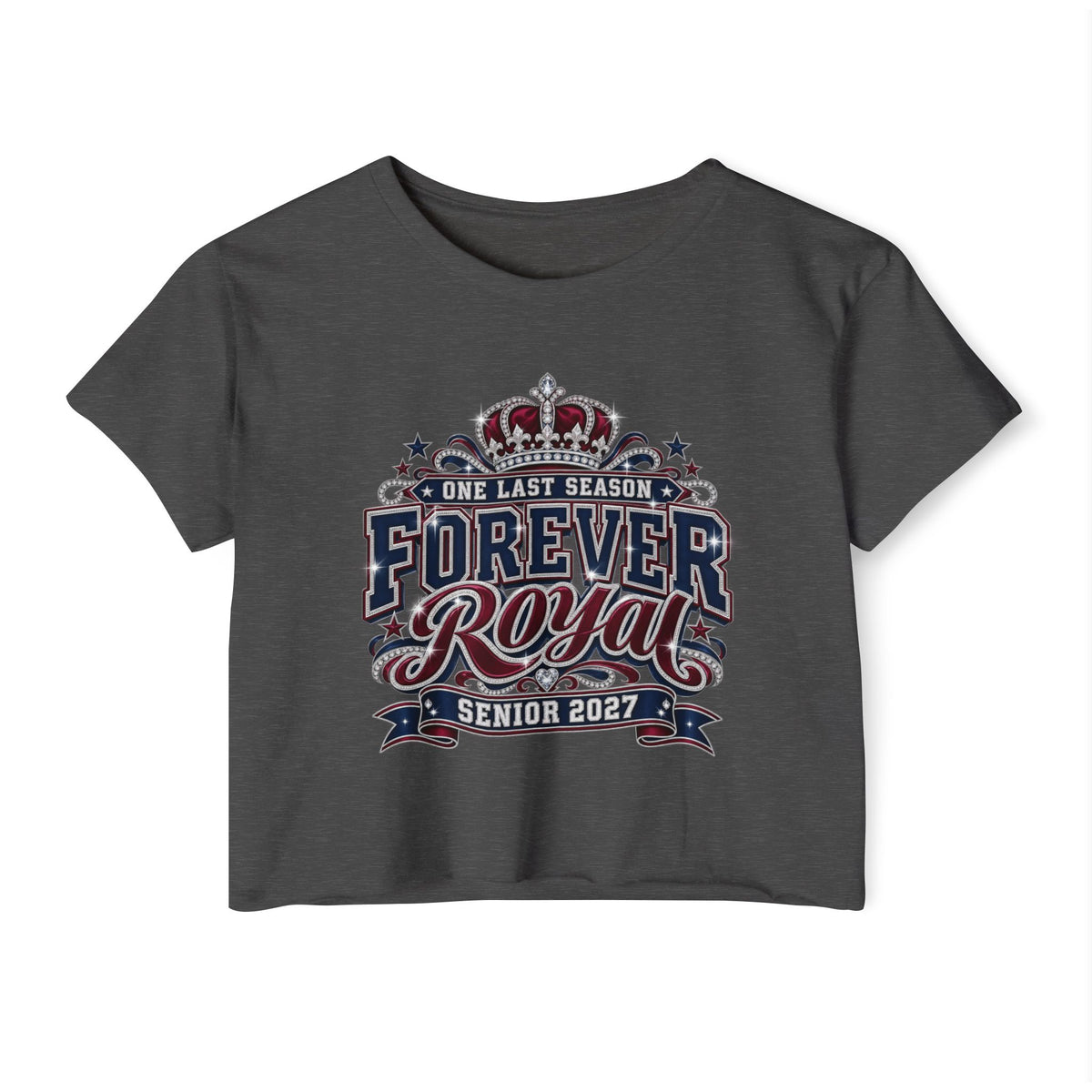 Forever Royal Senior 2027 Crop Top