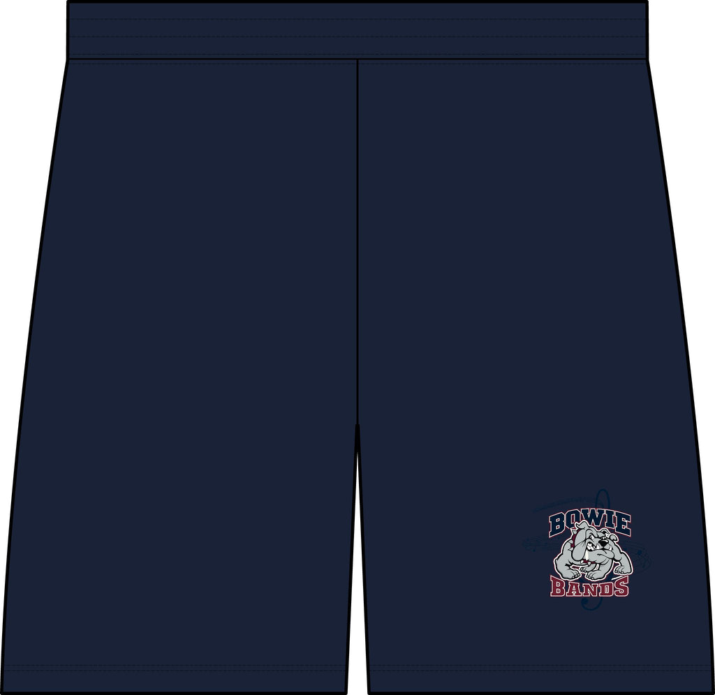 Bowie Marching Bulldogs Performance Athletic Shorts (REQUIRED)