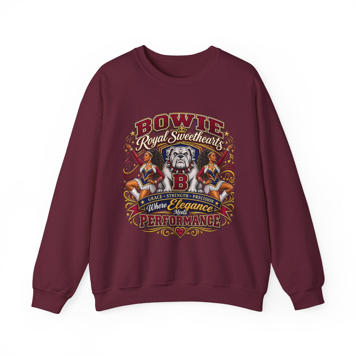 Bowie Royal Sweethearts Crewneck Sweatshirt