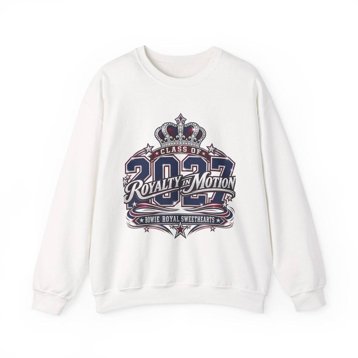 Class of 2027 'Royalty in Motion' Crewneck Sweatshirt
