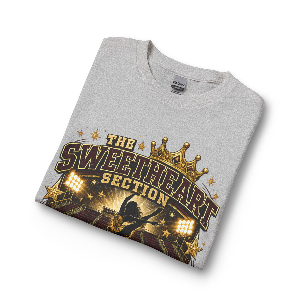 Long Sleeve Tee - "The Sweetheart Section" Royal Sweethearts Mom Concert Shirt