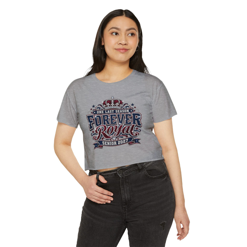 Forever Royal Senior 2027 Crop Top