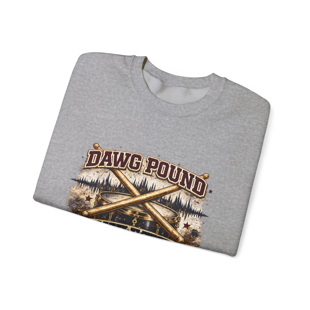 Dawg Pound 'Built Different' Crewneck Sweatshirt — Retro Hunting Graphic Pullover