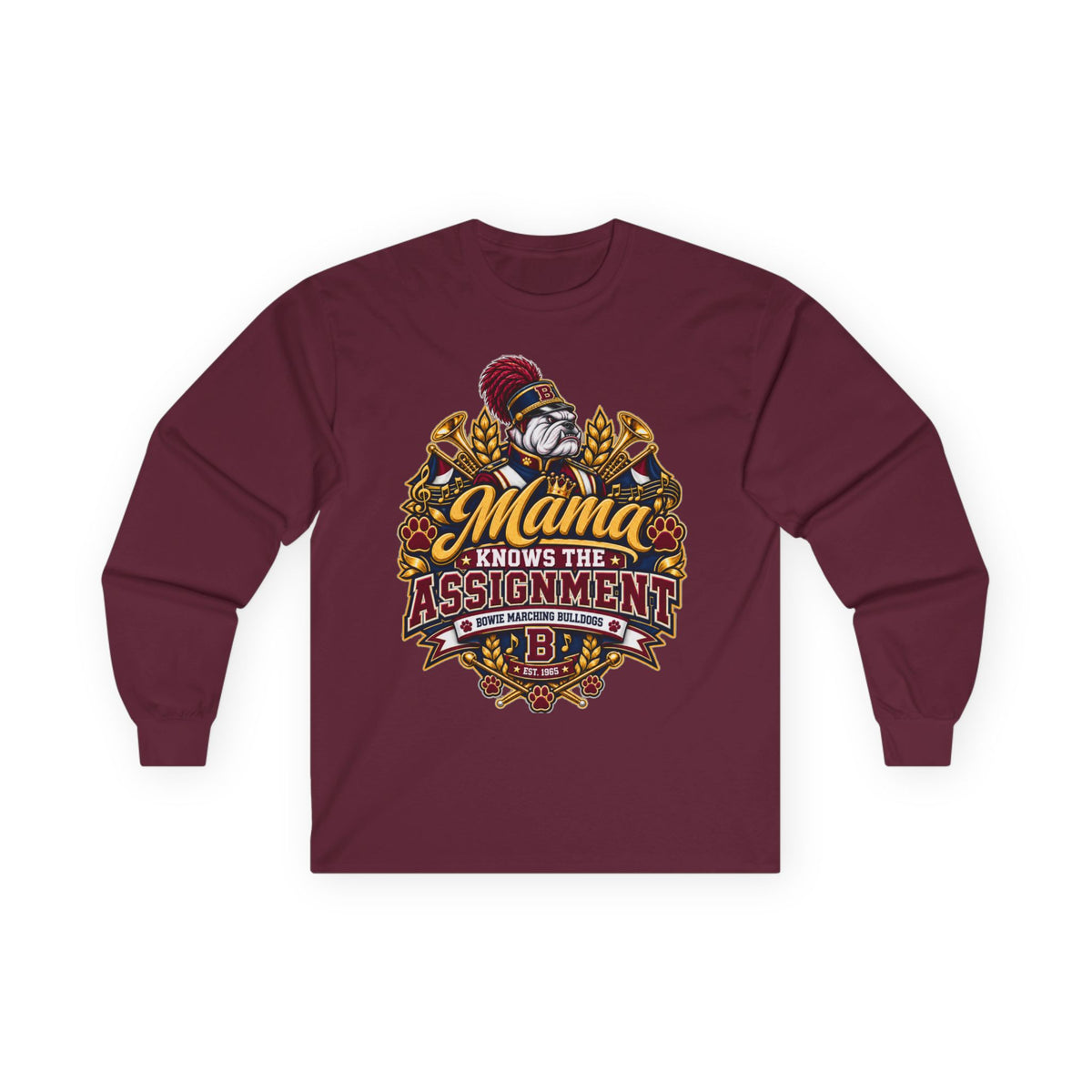 Mama Knows the Assignment Long Sleeve Tee