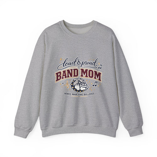 Bowie Bulldogs Mom Crew Neck Sweatshirt