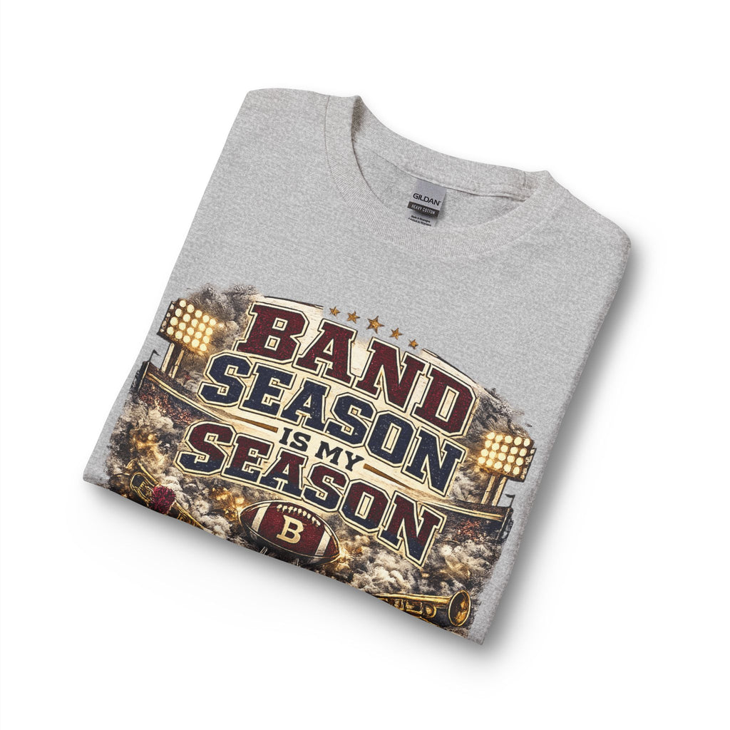 Band Season Is My Season Long Sleeve Tee — Proud Bulldog Grandpa Shirt