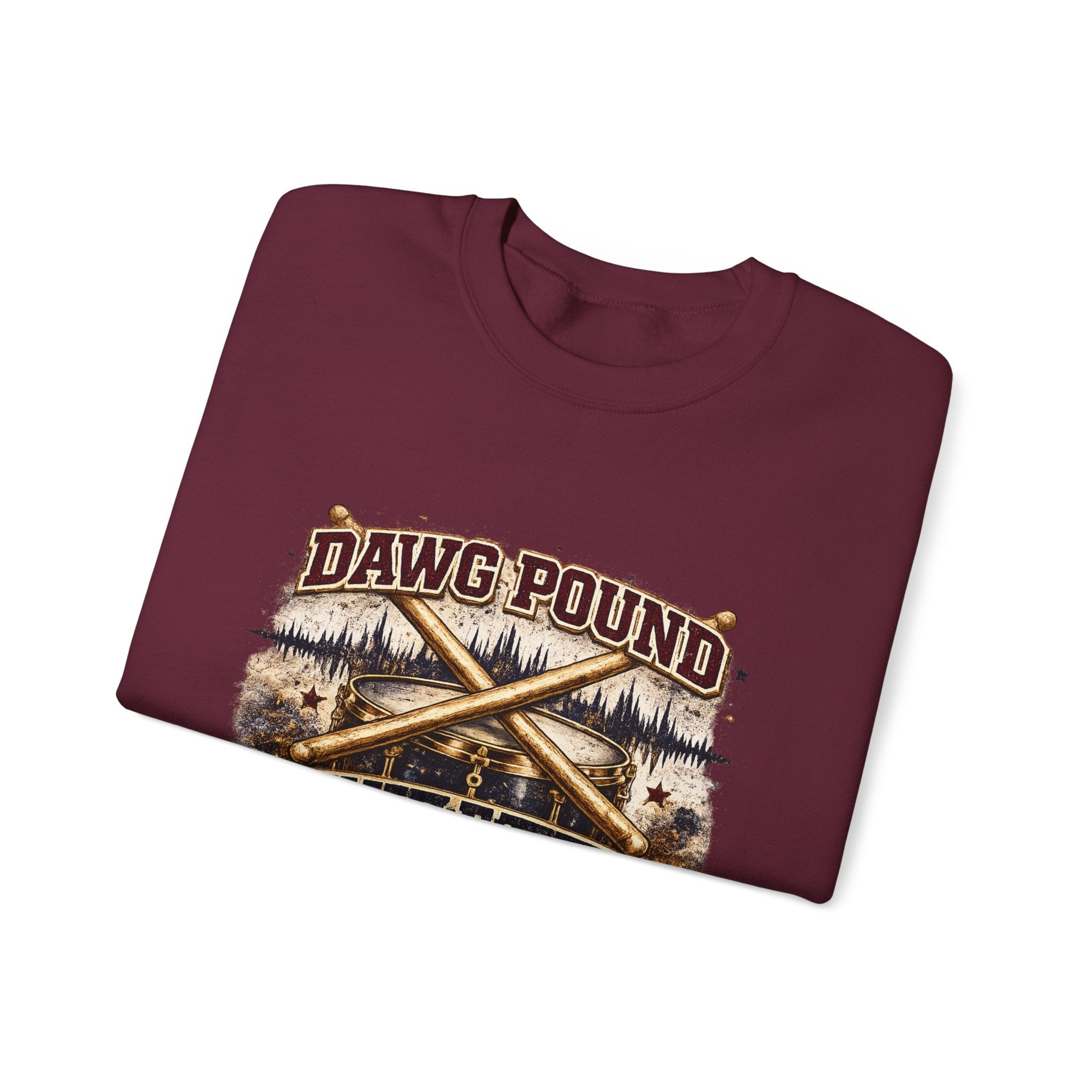 Dawg Pound 'Built Different' Crewneck Sweatshirt — Retro Hunting Graphic Pullover