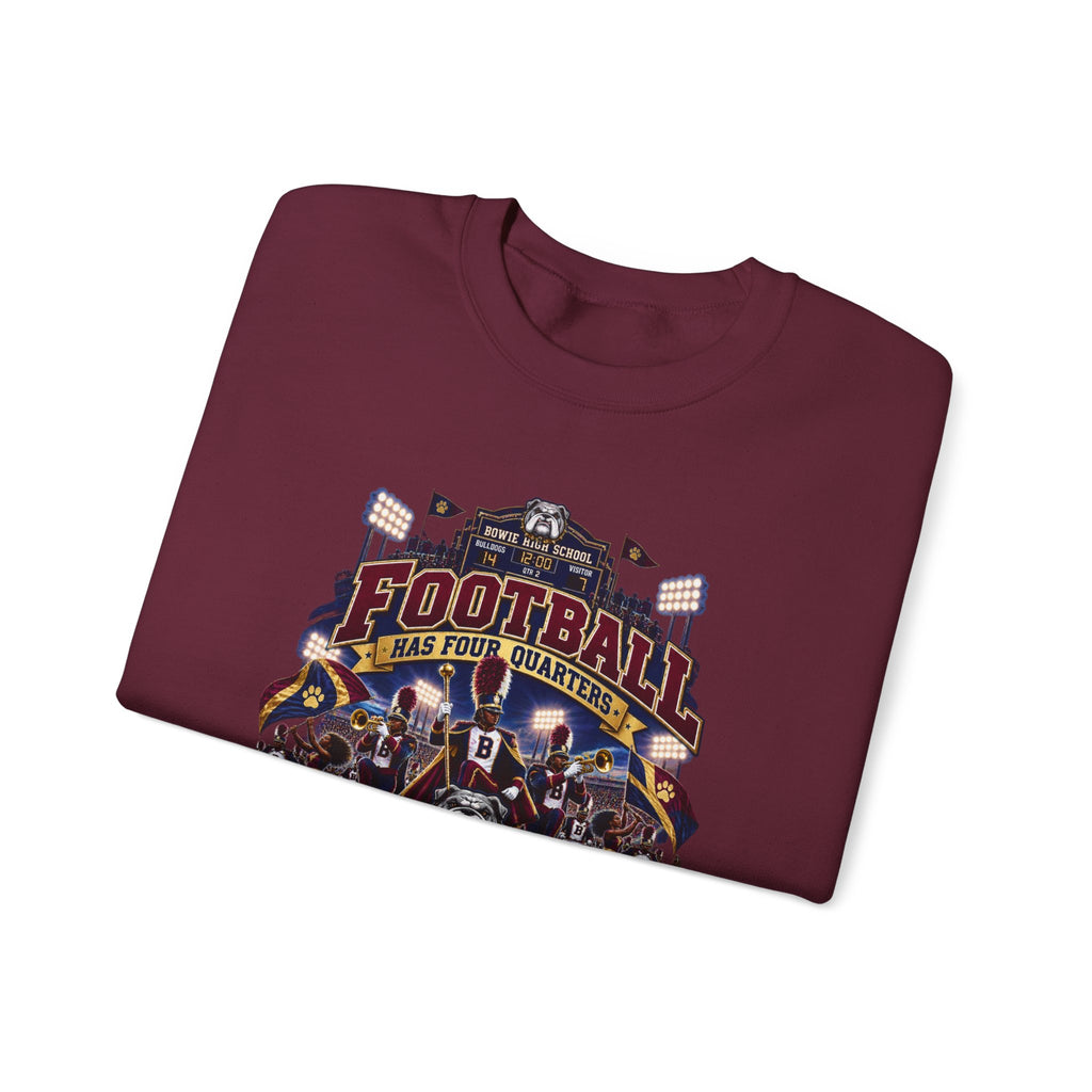 Football Halftime Crewneck Sweatshirt — "I Came For Halftime" Game Day Pullover