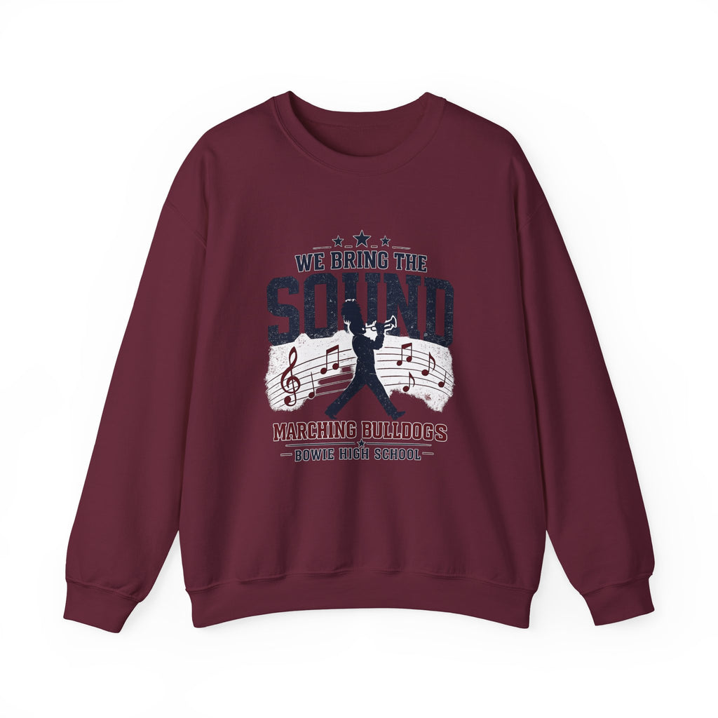 Marching Bulldogs "We Bring the Sound" Crewneck Sweatshirt