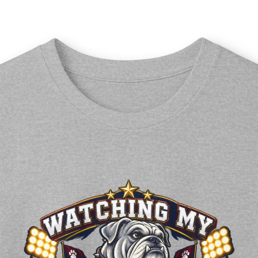 Watching My Bulldog March Into Greatness Long Sleeve Tee