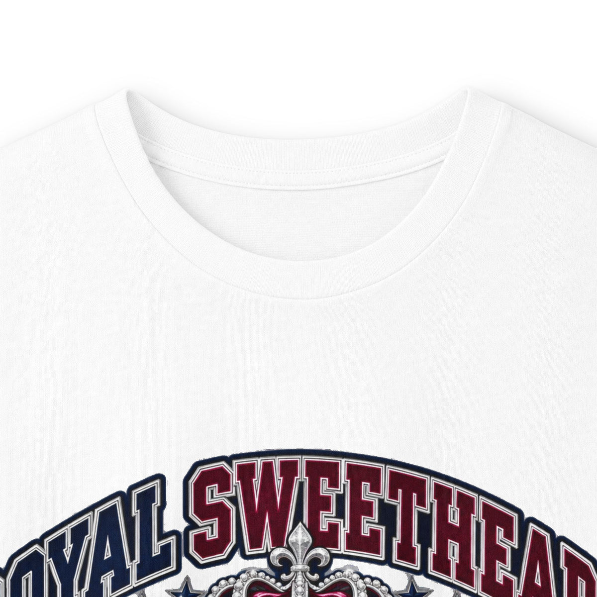 Senior Mom 2027 Long Sleeve Tee — Royal Sweetheart, 'Her Last Season, My Pride'