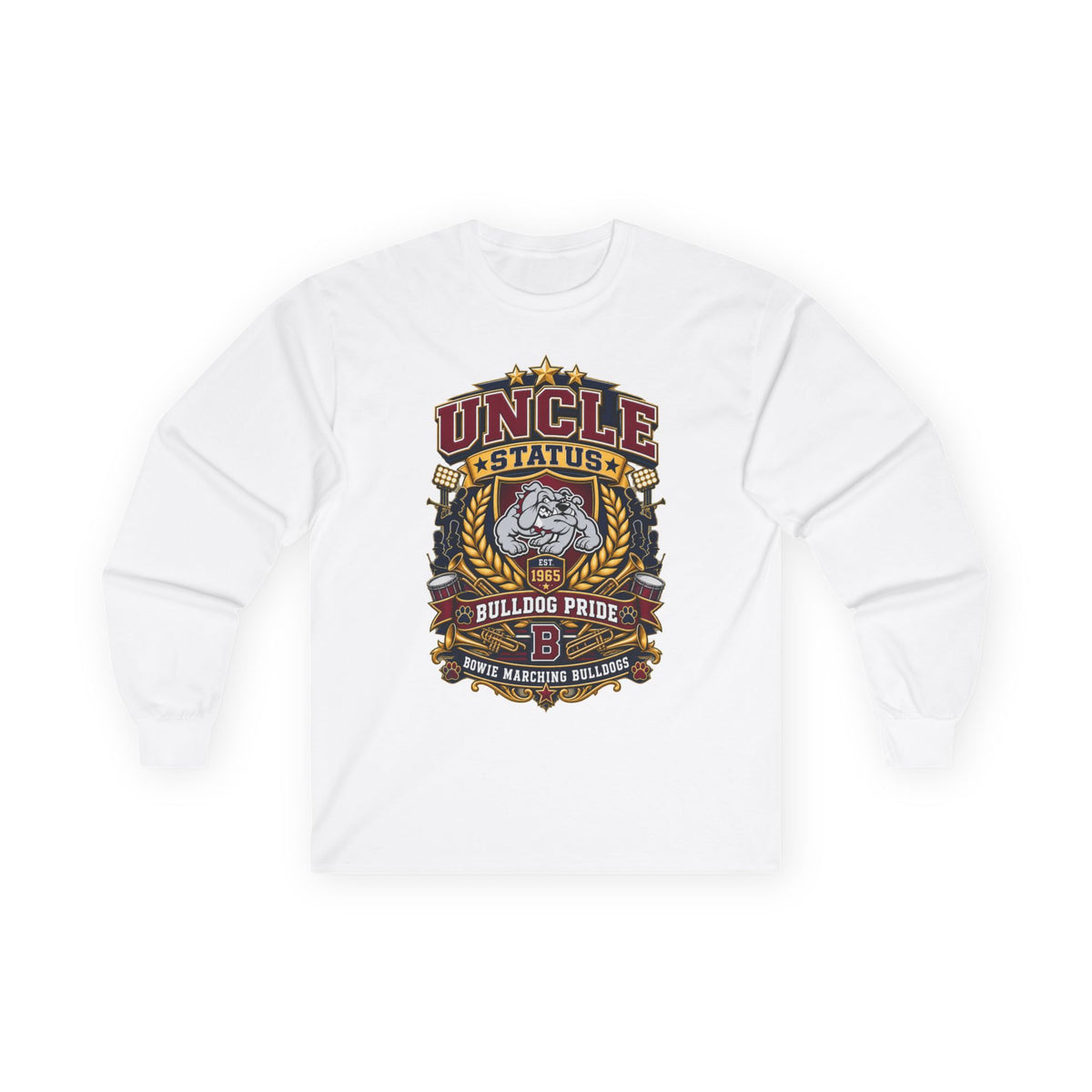 Uncle Status Bulldog Pride Long Sleeve Tee