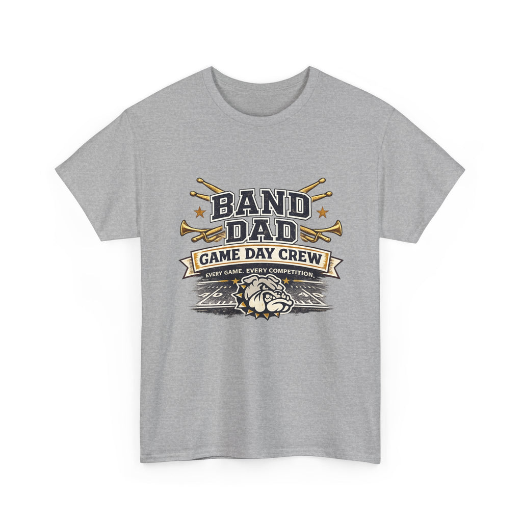 Band Dad T-Shirt – "Game Day Crew" Marching Band Support Tee