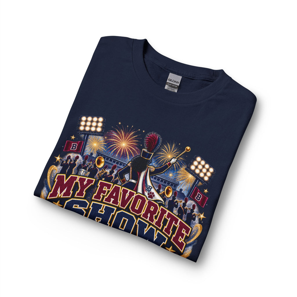 Halftime Show Fan Long Sleeve Tee — "My Favorite Show Starts at Halftime" Football Grandma Shirt