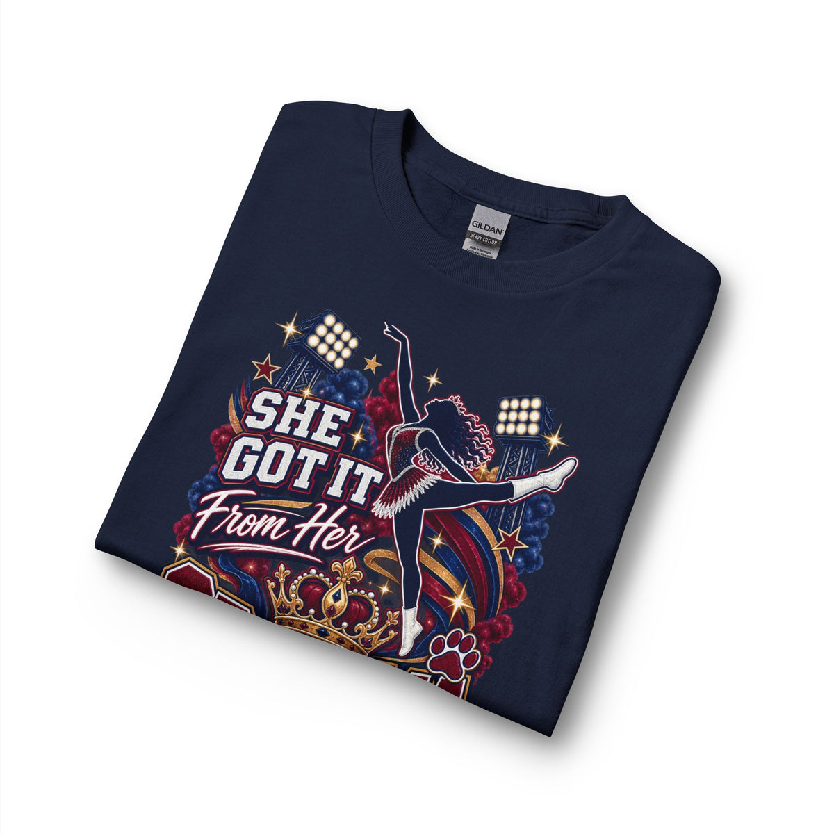 Grandma Royal Sweethearts Long Sleeve Tee — "She Got It From Her Grandma" Graphic
