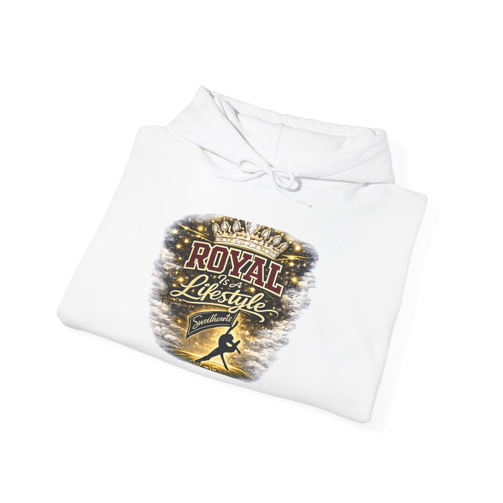 Royal Lifestyle Hoodie - Crown Graphic Pullover for Regal Streetwear