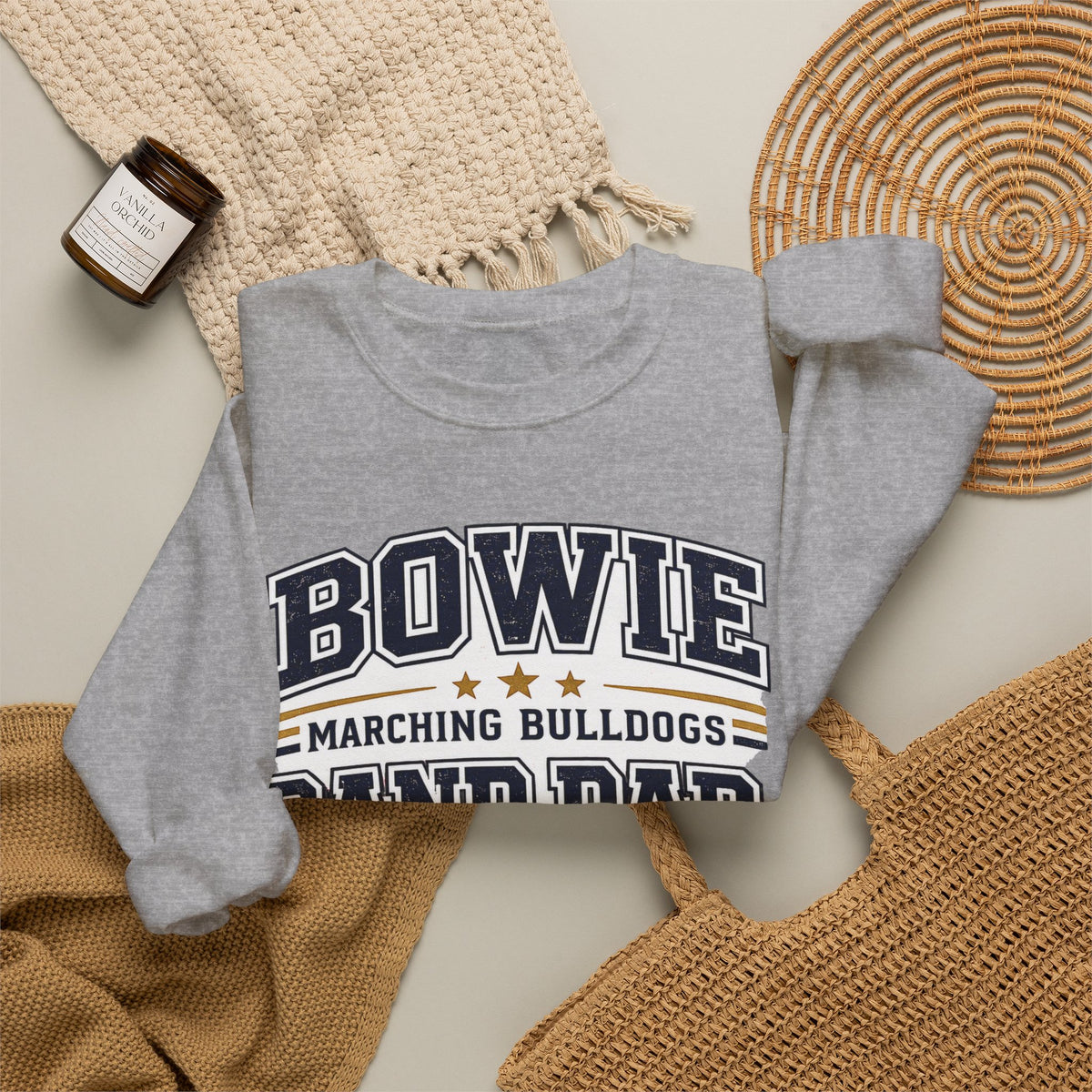 Bowie Bulldogs Band Dad Sweatshirt