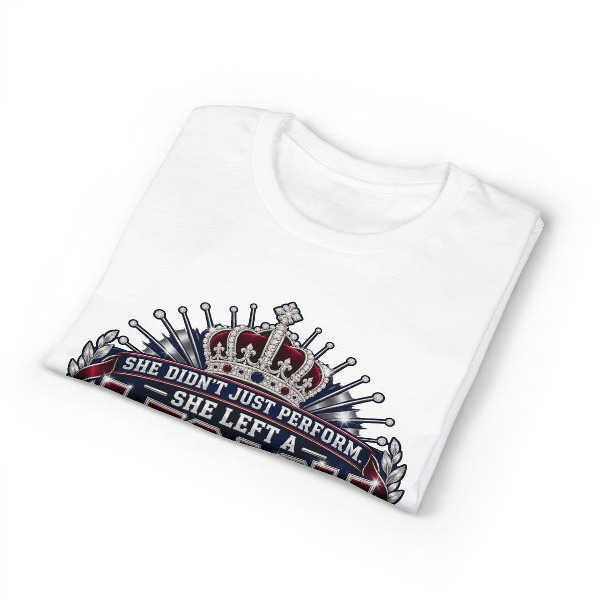 Senior 2027 'She Left a Legacy' Royal Sweetheart T-Shirt