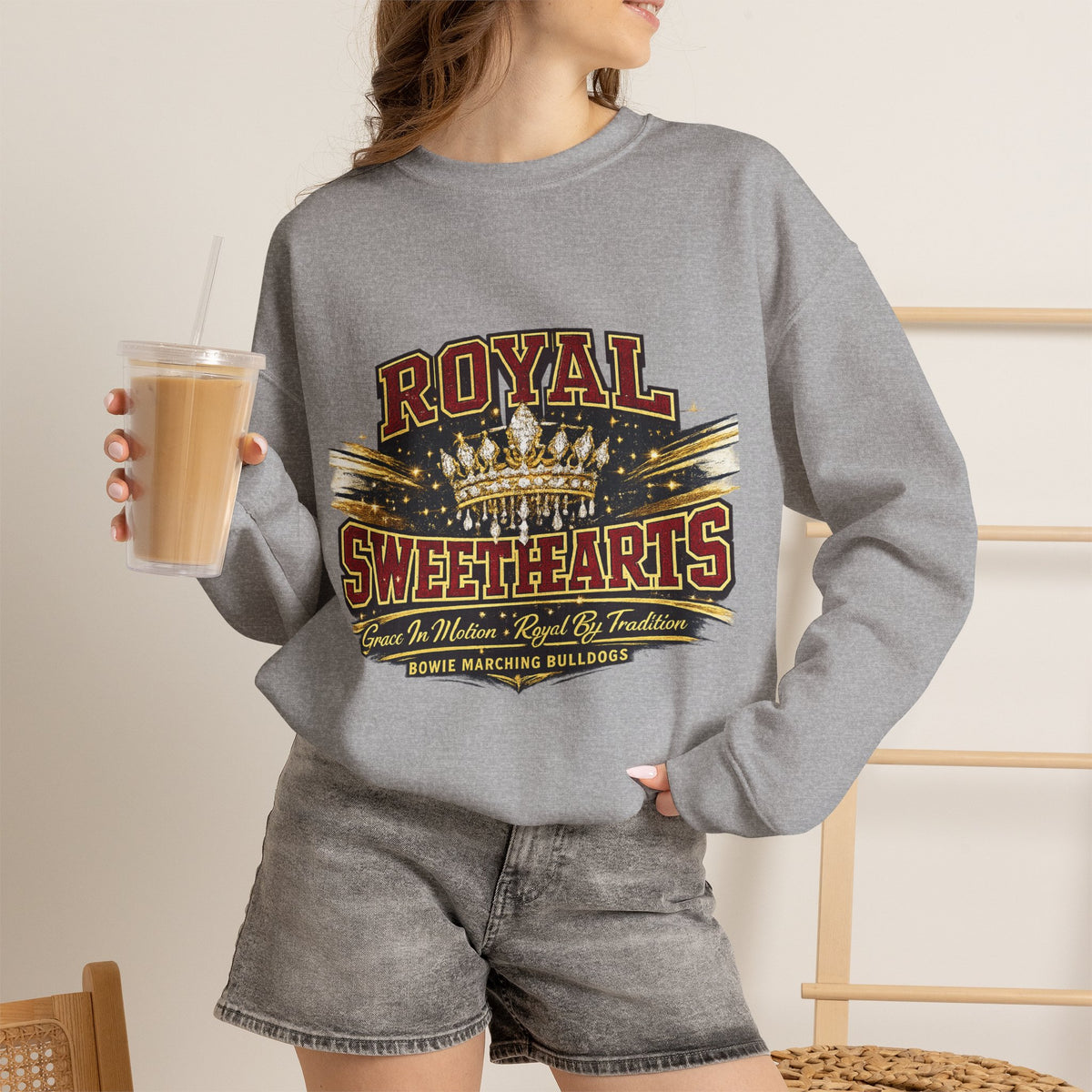 Royal Sweethearts Crewneck Sweatshirt