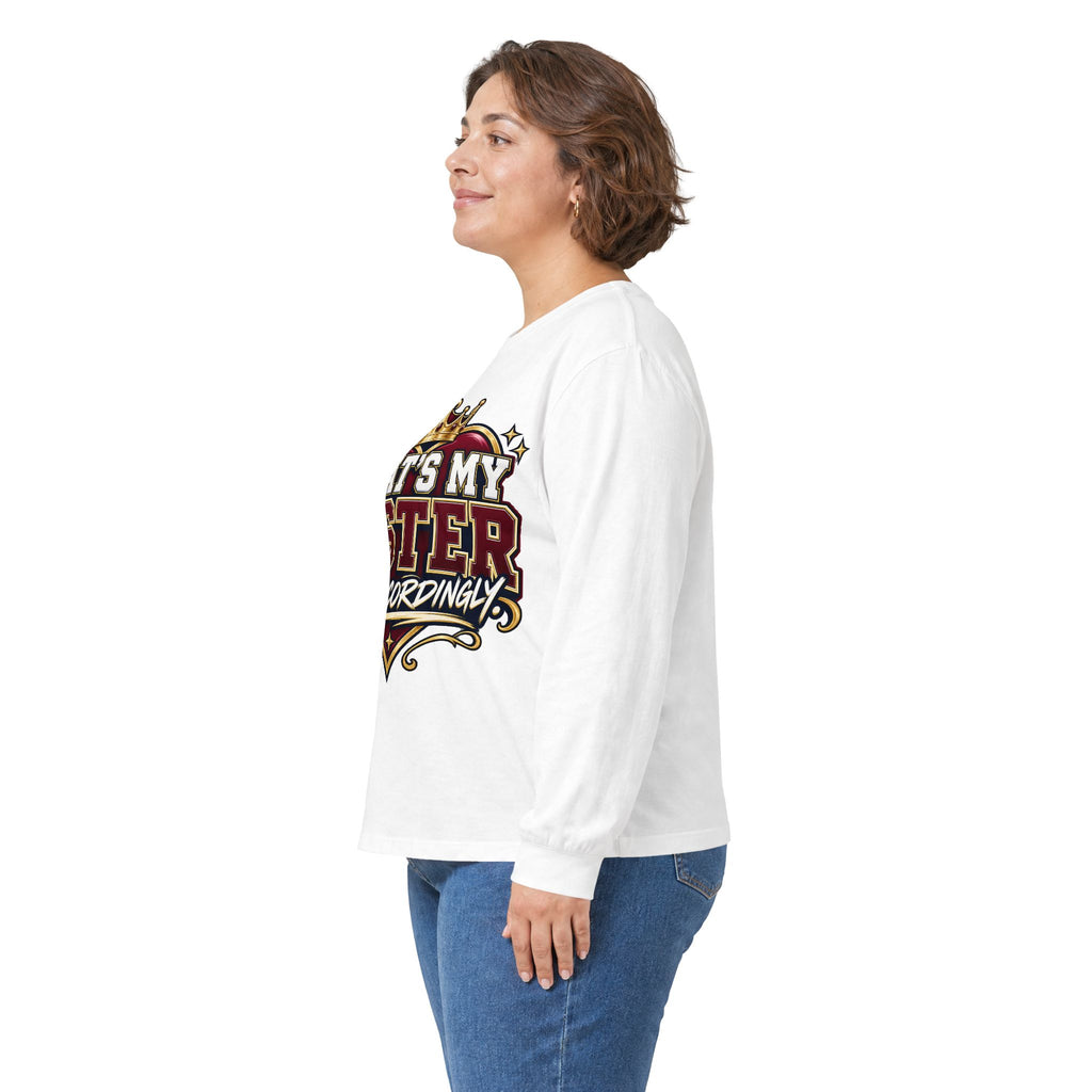 That’s My Sister Long Sleeve Tee – Funny Sibling Pride Shirt