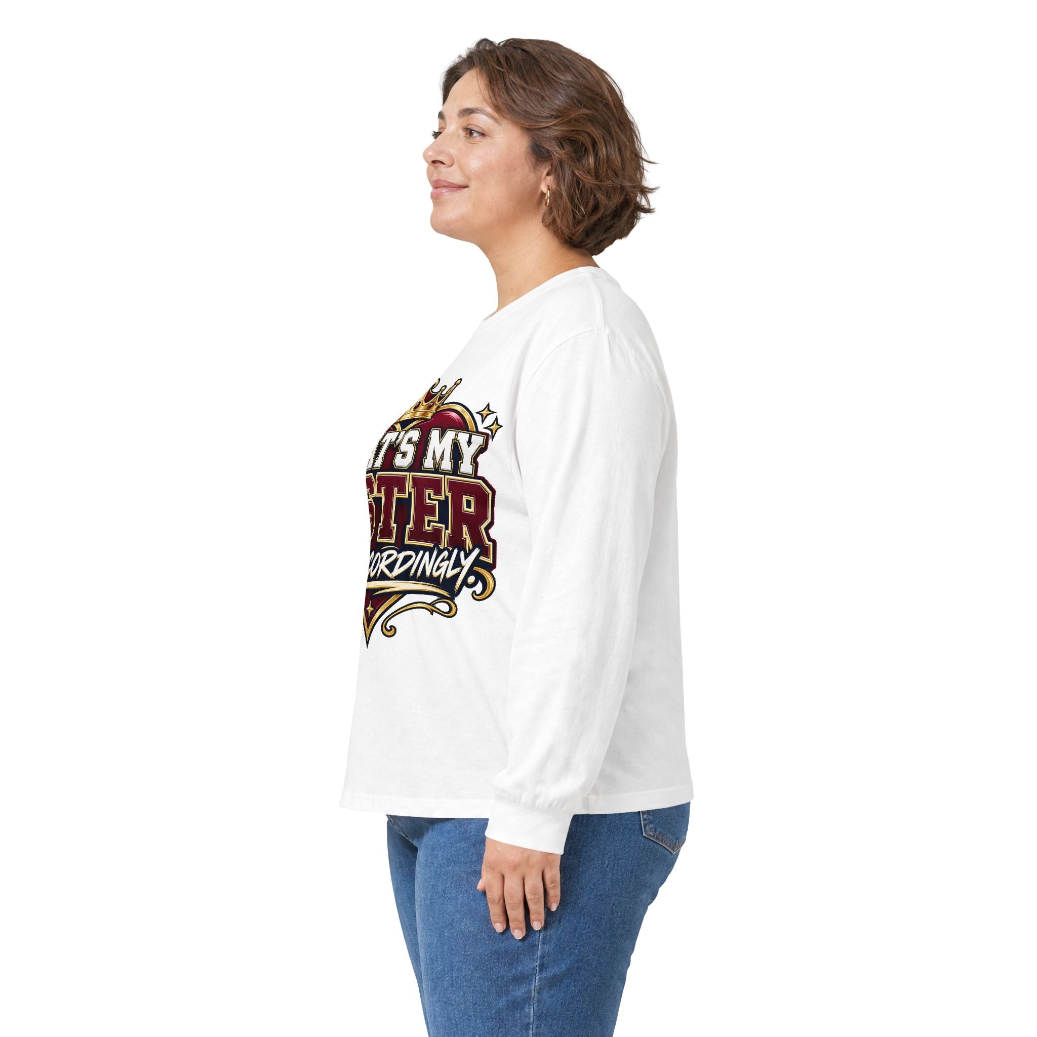 That’s My Sister Long Sleeve Tee – Funny Sibling Pride Shirt