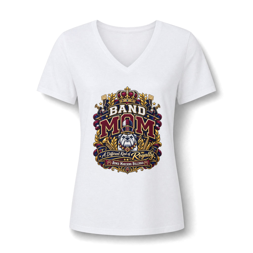 Women's Relaxed Heather CVC V-Neck Tee