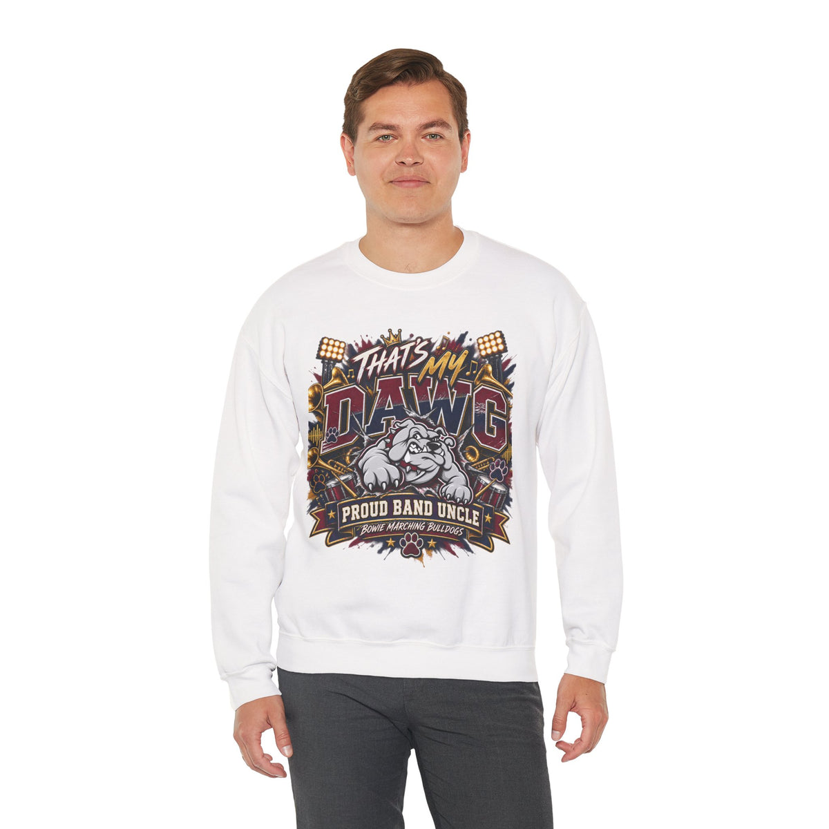 That’s My Dawg Proud Band Uncle Crewneck Sweatshirt