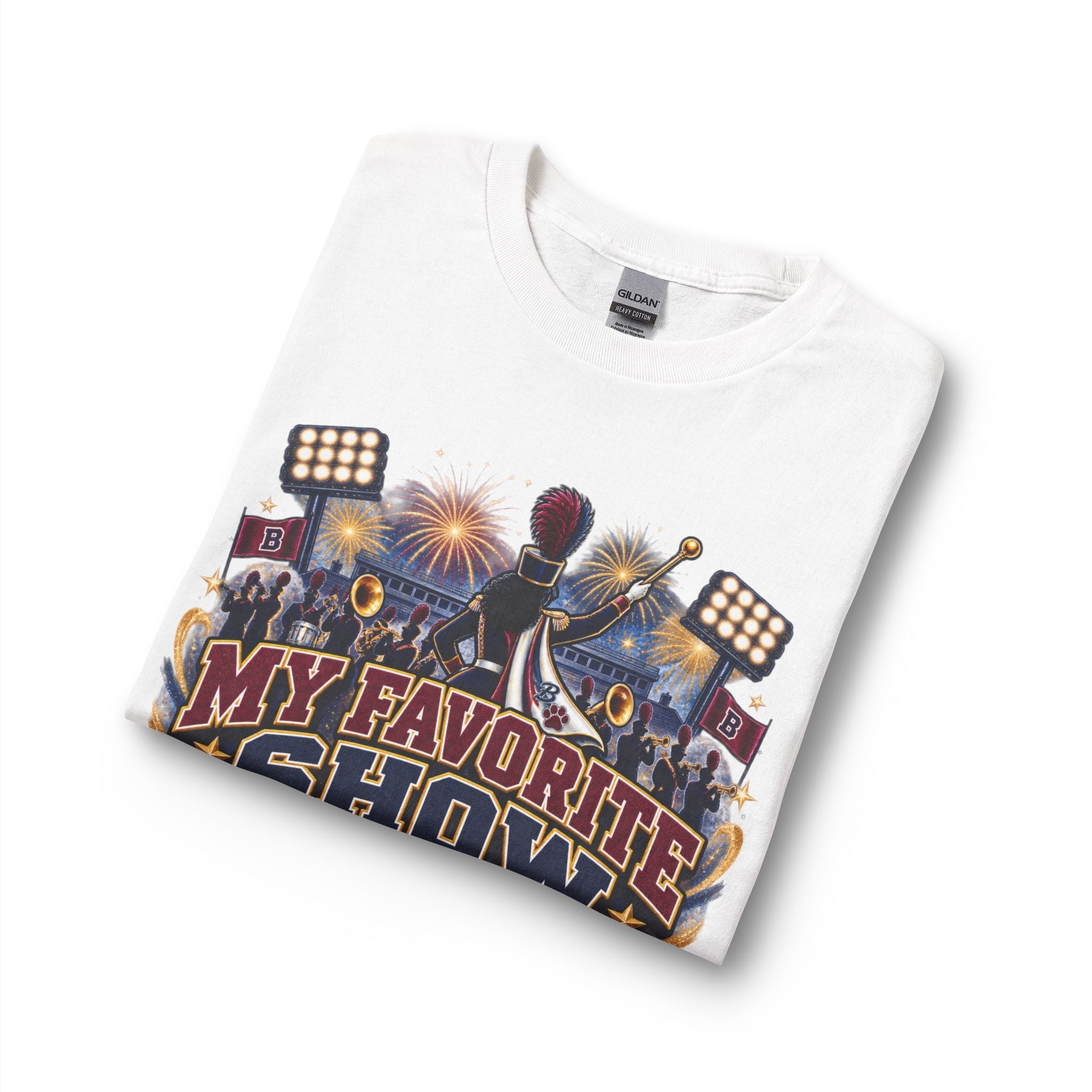 Halftime Show Fan Long Sleeve Tee — "My Favorite Show Starts at Halftime" Football Grandma Shirt