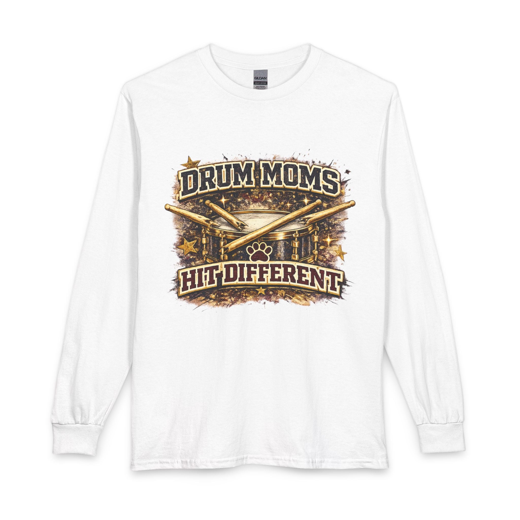 Drum Moms Hit Different Long Sleeve Tee