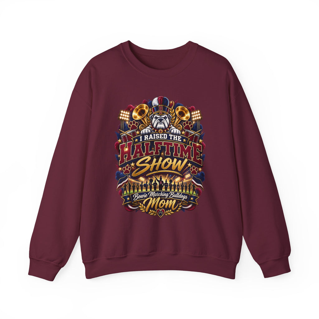 Halftime Show Mom Crewneck Sweatshirt – I Raised the Halftime Show Graphic