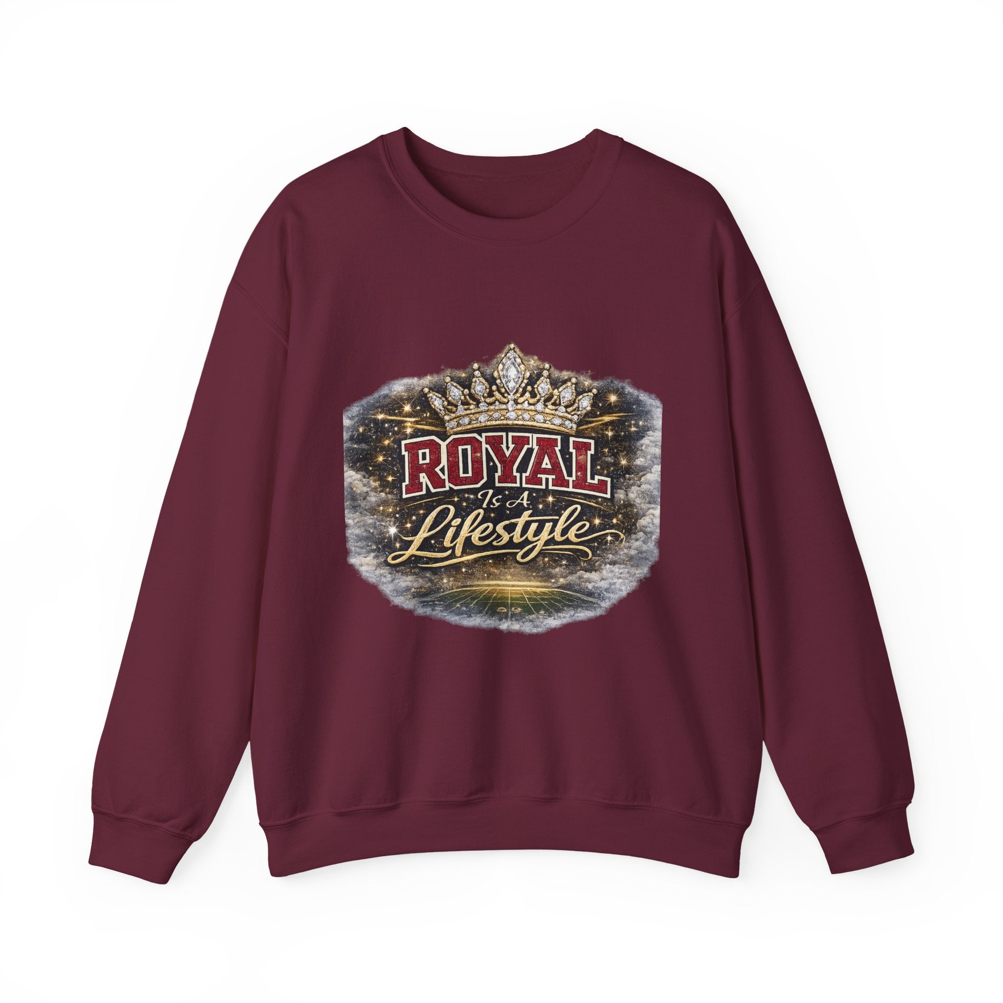 Royal Lifestyle Sweatshirt — Crown Graphic Crewneck