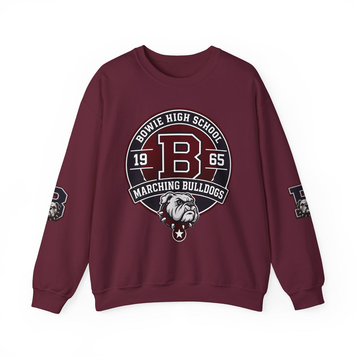 Bowie Marching Bulldogs Crew Neck Sweatshirt