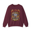 Crewneck Sweatshirt — "Halftime is Family Business" Marching Bulldogs Mom Graphic