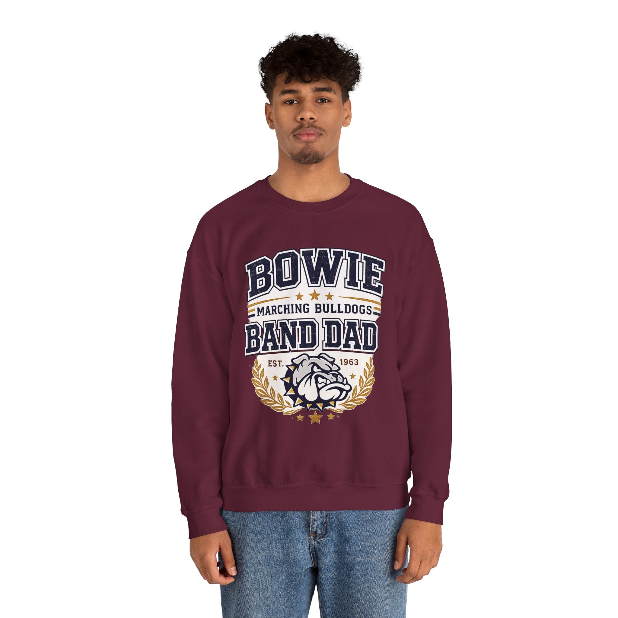 Bowie Bulldogs Band Dad Sweatshirt