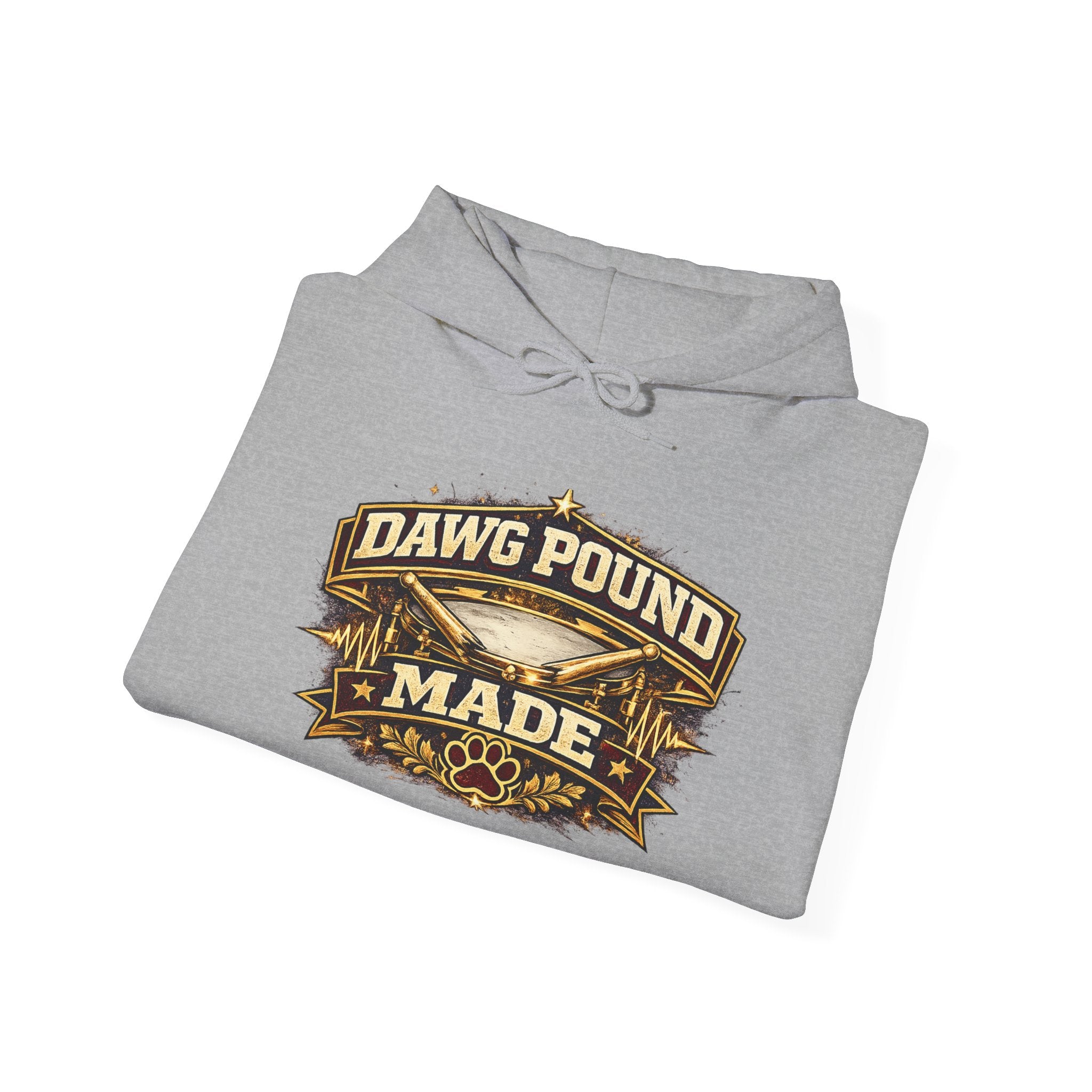 Dawg Pound Made Hoodie – Vintage Football Fan Pullover