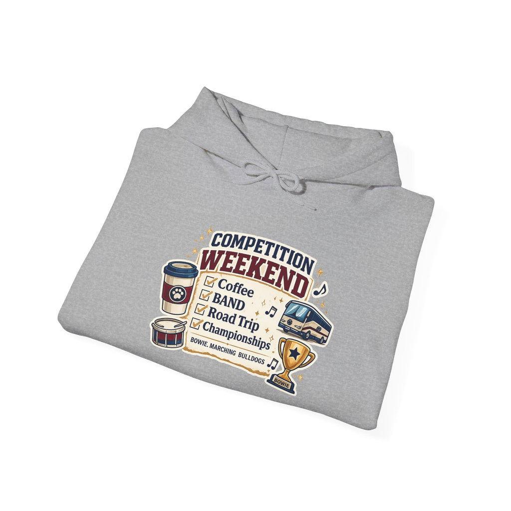 Competition Weekend Hoodie — Coffee, Band, Road Trip Championship Sweatshirt