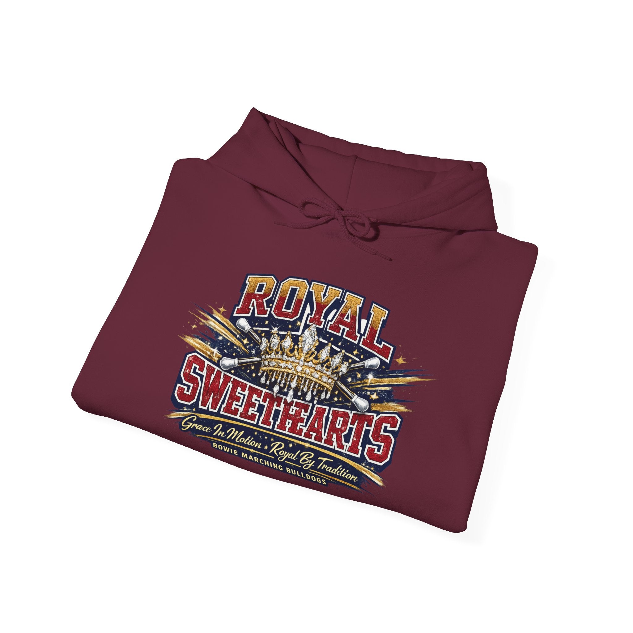 Royal Sweethearts Hoodie — Vintage Rock Band Graphic Pullover