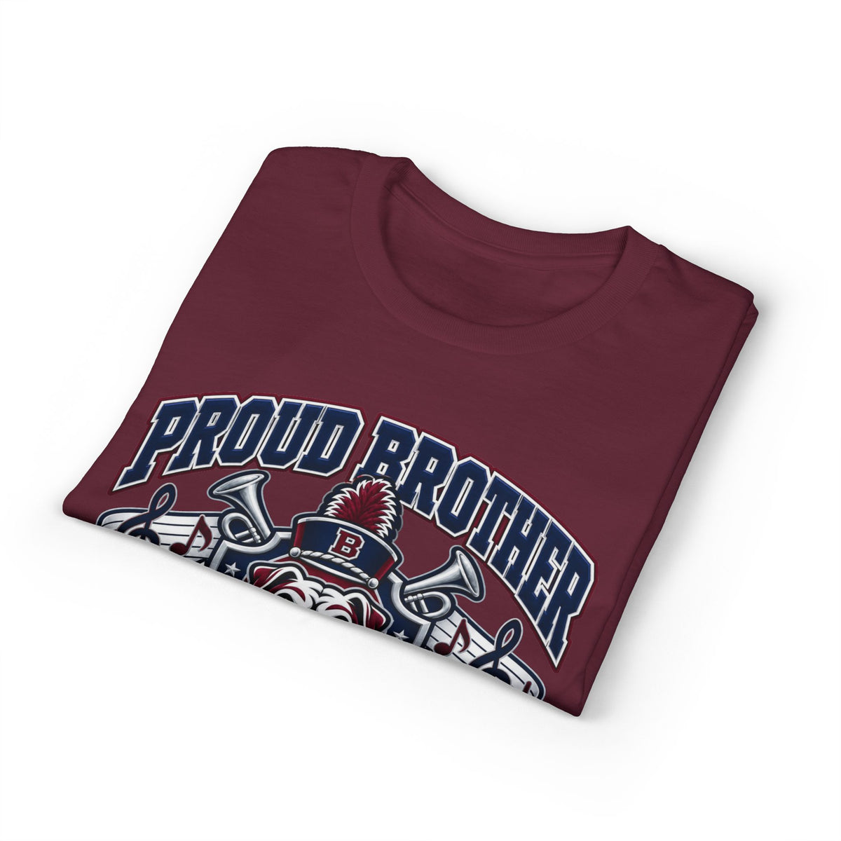 Proud Brother Marching Bulldog T-Shirt — Bowie Band Support Tee