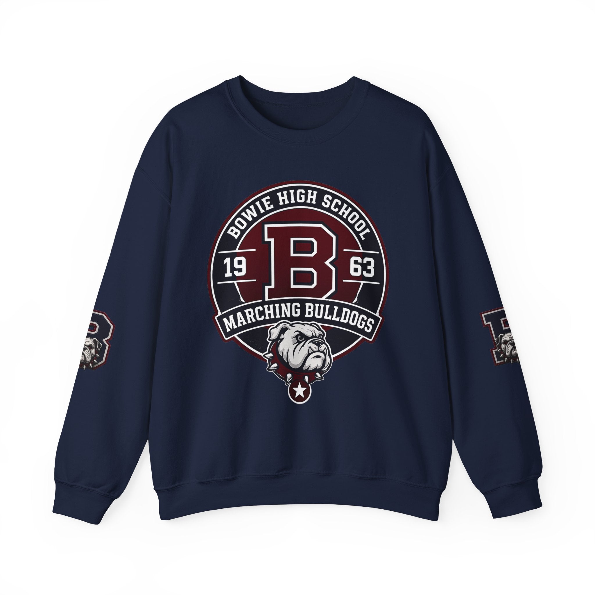 Bowie Marching Bulldogs Crew Neck Sweatshirt