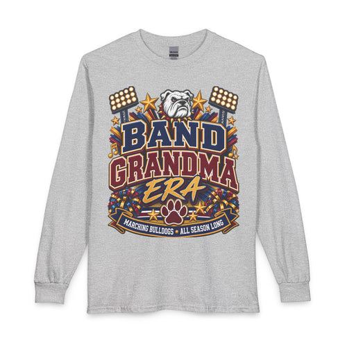 Band Grandma Era Long Sleeve Tee - Marching Bulldogs Pride