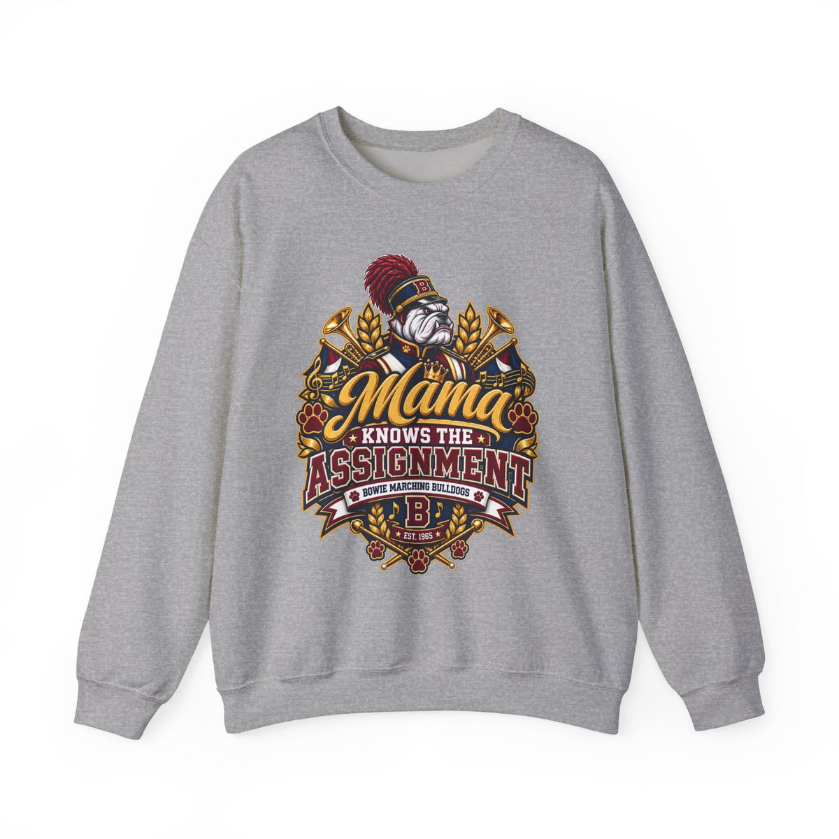 Mama Knows the Assignment Sweatshirt – Vintage Barber Shop Graphic Crewneck