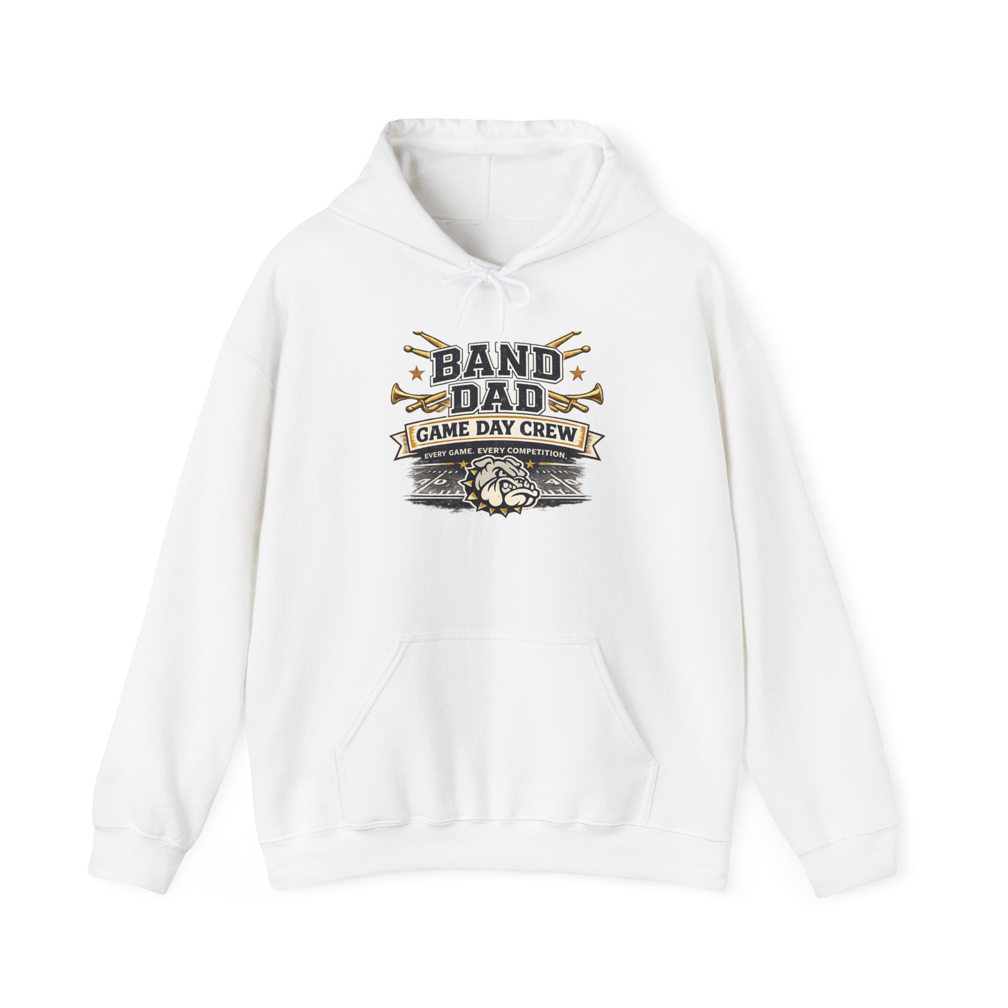 Band Dad Hoodie - Game Day Crew Marching Band Dad Sweatshirt