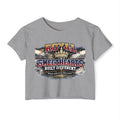 Festival Crop Top — "Royal Sweethearts Built Different" Graphic